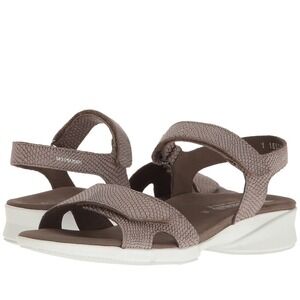 Mephisto - Francesca (Dark Taupe Python) Women's Sandals